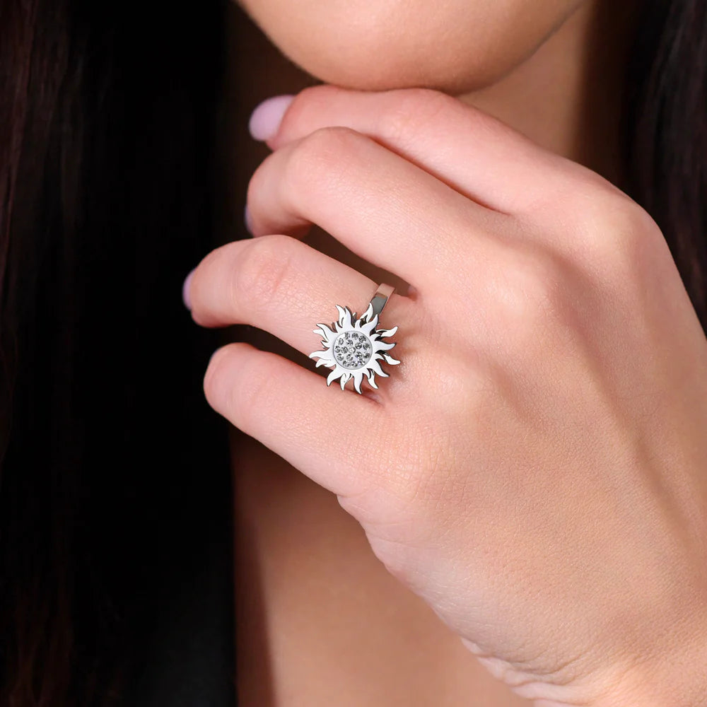 ANK 522 Ring mit drehbarer Sonne