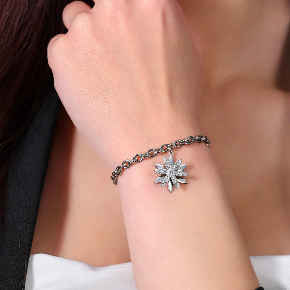 BK 2671 Armband mit drehbarer Lebensblume
